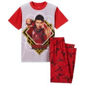 Wholesale - Med BOYS SHORT SLEEVE TOP W/PANTS PAJAMA SET, UPC: 195994865855